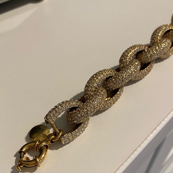 J. Crew Original Classic Pave Link Bracelet - Picture 3 of 6